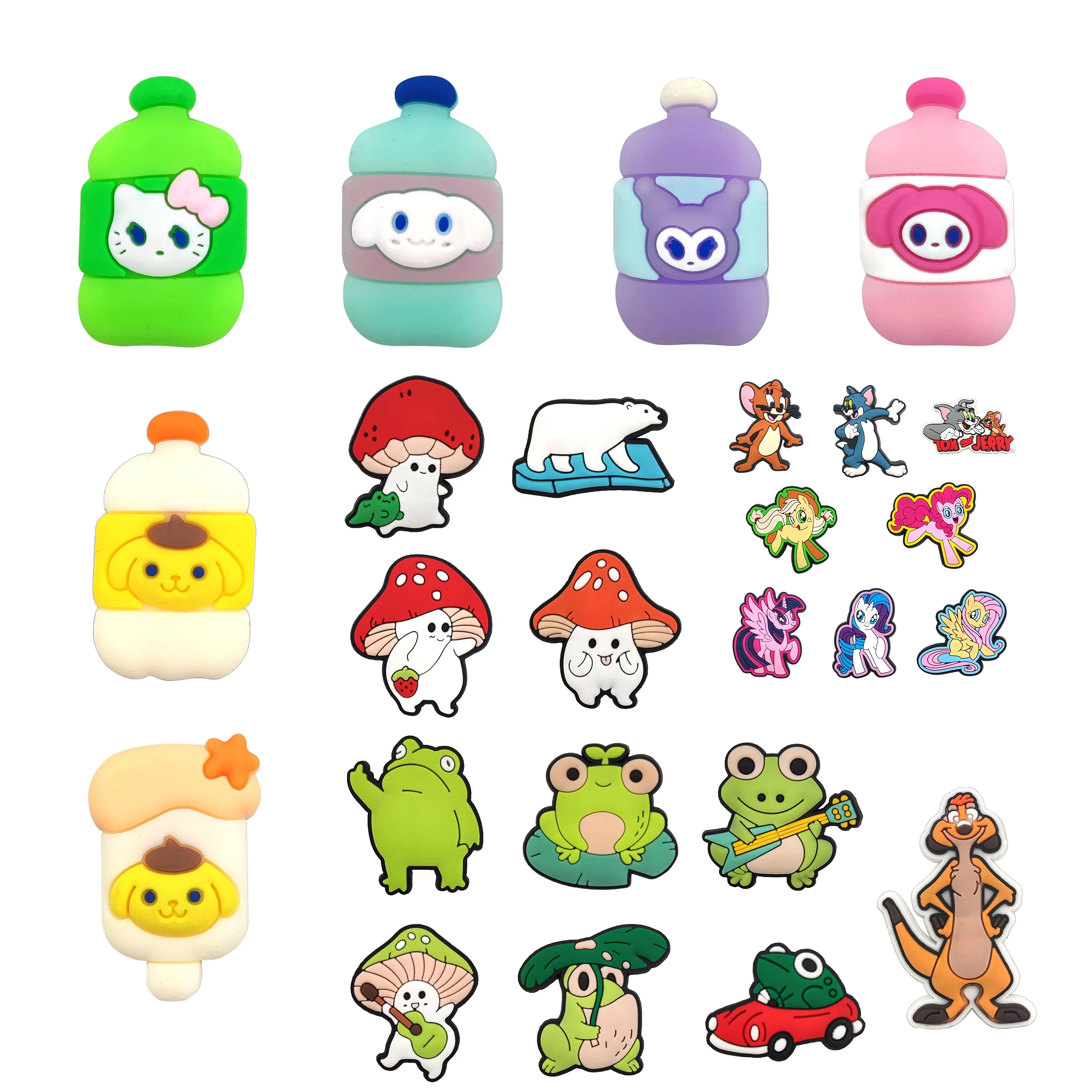 My World Cartoon Game Machine 2024 New Custom Pvc Decoration Personalisation Design Clog Shoe Charm