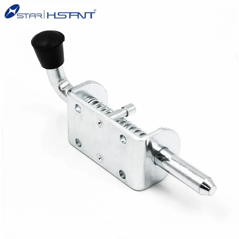Steel Pin Hinge Truck Trailer Heavy Duty Side Stainless Spring Hinge Loaded Bolts Latch Lock Concealed Hinge