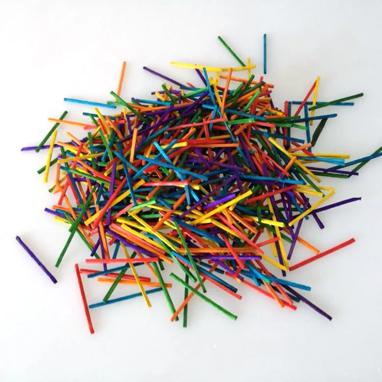 Kid DIY Craft wooden color match stick in bulk