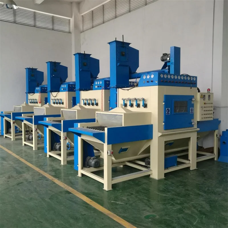 Automatic Conveyor Belt Sand Blasting Machine for Sale