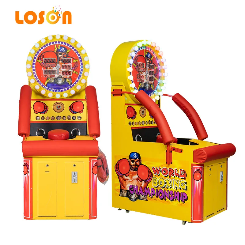 Ultimate simulator sport arcade and kicking vending boxing machine training coin operated game with prizes