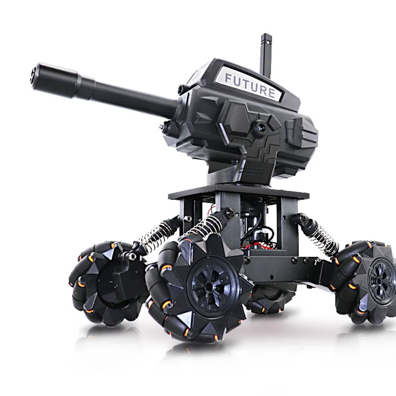 Metal Mecha arm robot four-wheel drive shock absorption programming Rc Toy Hobby