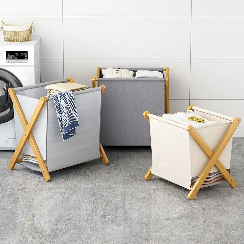Foldable Dirty Clothes Basket Household Dirty Clothes Basket Storage