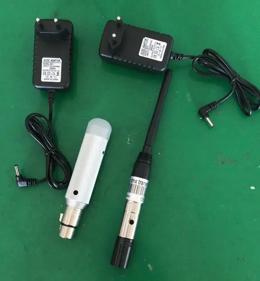 2 4G Разъем беспроводной Dmx передатчик l приемник с батареей