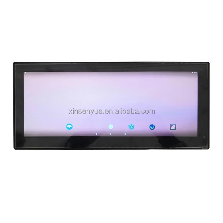 Multimedia LCD  2 channel CAN Bus Rear Side View Mirror Replacement Blind Spot Monitor System for Bus