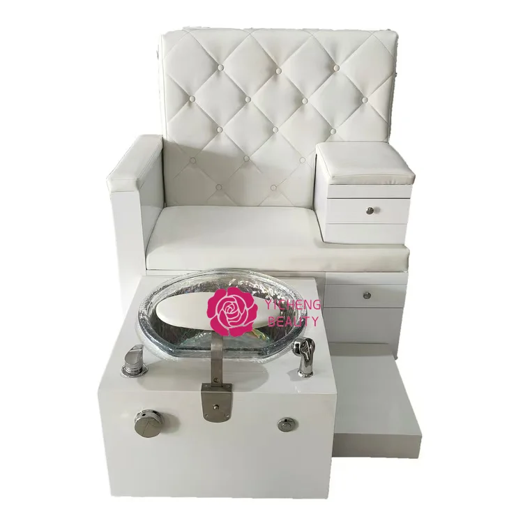 Yicheng Beauty Modern Design Salon Massage Table Pedicure Foot Spa Chair Luxury Manicure Pedicure Chair salon Furniture for Sale