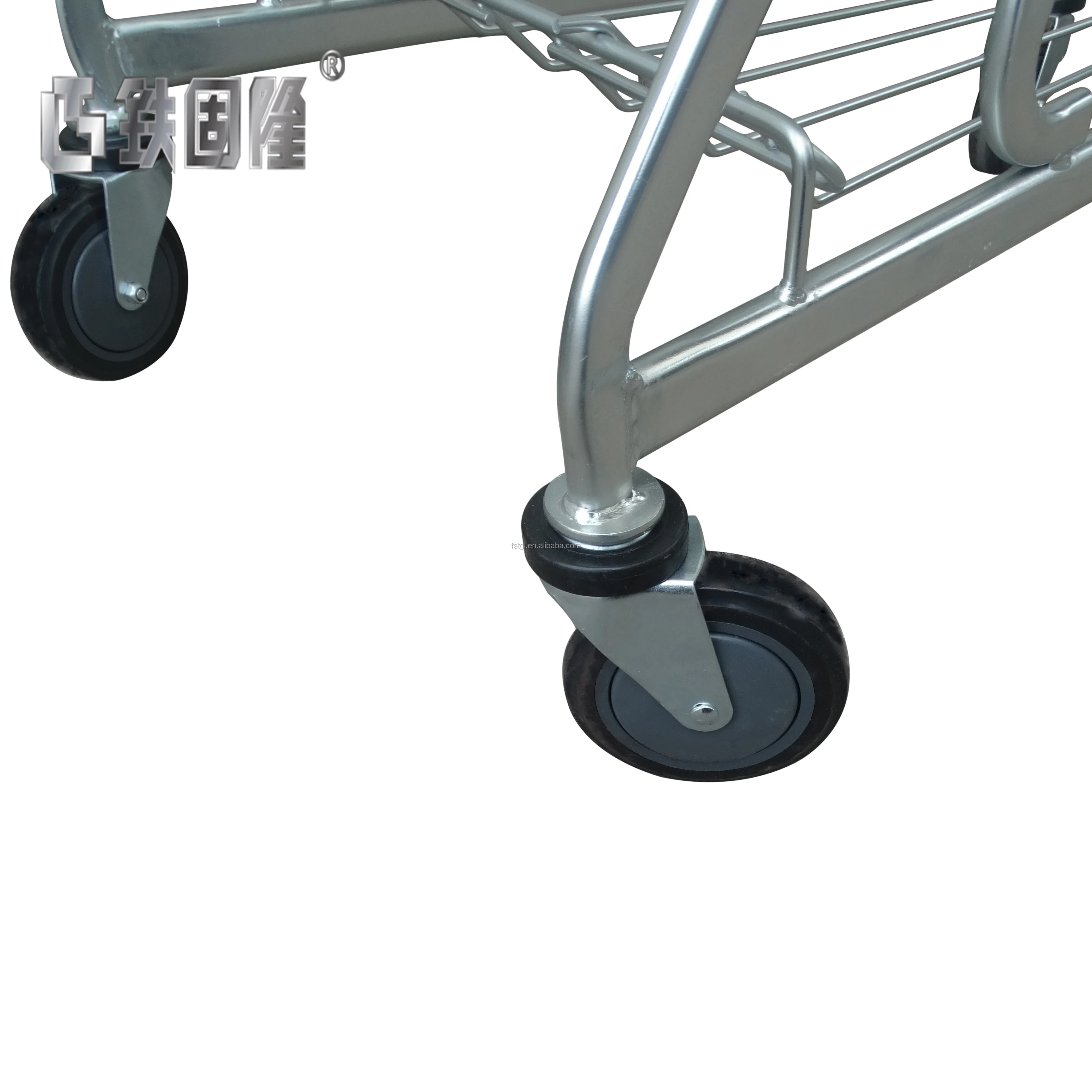 Wholesale Price 150 Liter Asia Style Supermarket Shopping Trolley Cart