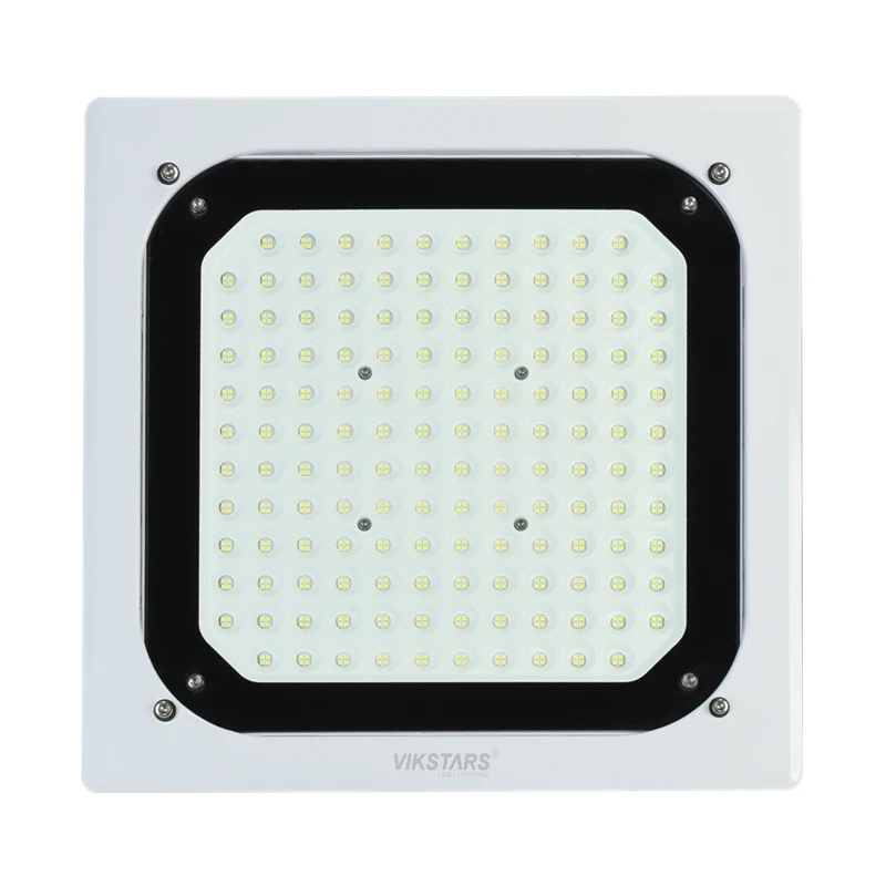 Лидер продаж, 2023 фонарь для автозаправочной станции IK10, светодиодный фонарь для автозаправочной станции 100-130 лм/Вт, встраиваемый фонарь для автозаправочной станции