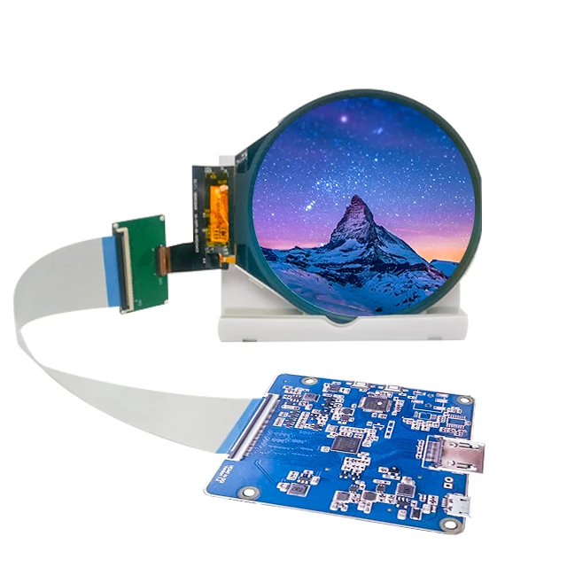 Eurotech 3 4 дюймов 800X800 MIPI 39 pin Круглый дисплей ЖК-экран круглое Панельное HD-MI плата контроллера для виртуальной