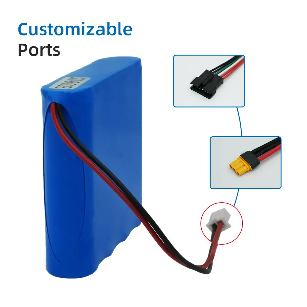 18650 2200mah 3.7v High Capacity Size  Rechargeable Small Lithium  Battery Cells Pack