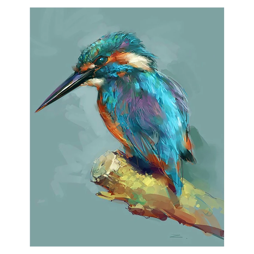 5D DIY Full Square/Round Diamond Painting Animals Diamond Embroidery Bird Resin Drill Mosaic Parrot Cross Stitch Home Decoration