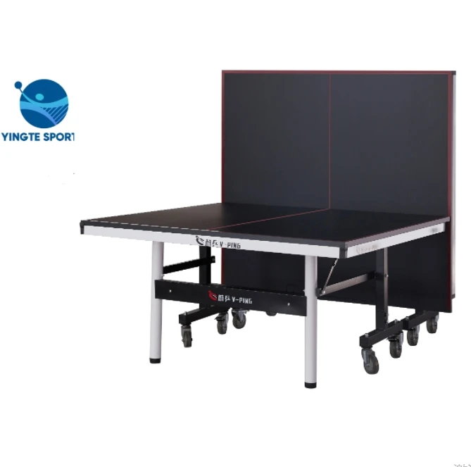 2024 High Quality Durable Foldable Tennis Table Ping Pong Table Tennis Table 25mm indoor