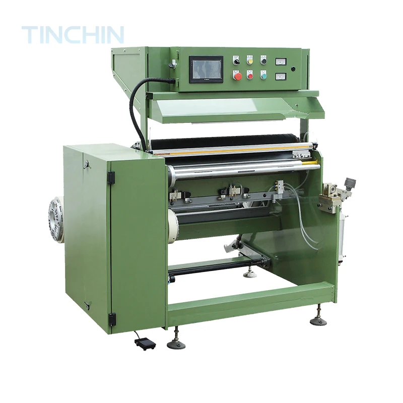Factory Outlet TCJ-FJ Plastic Film Gift Paper Roll Rewinding Machine Paper Rewinder Machine