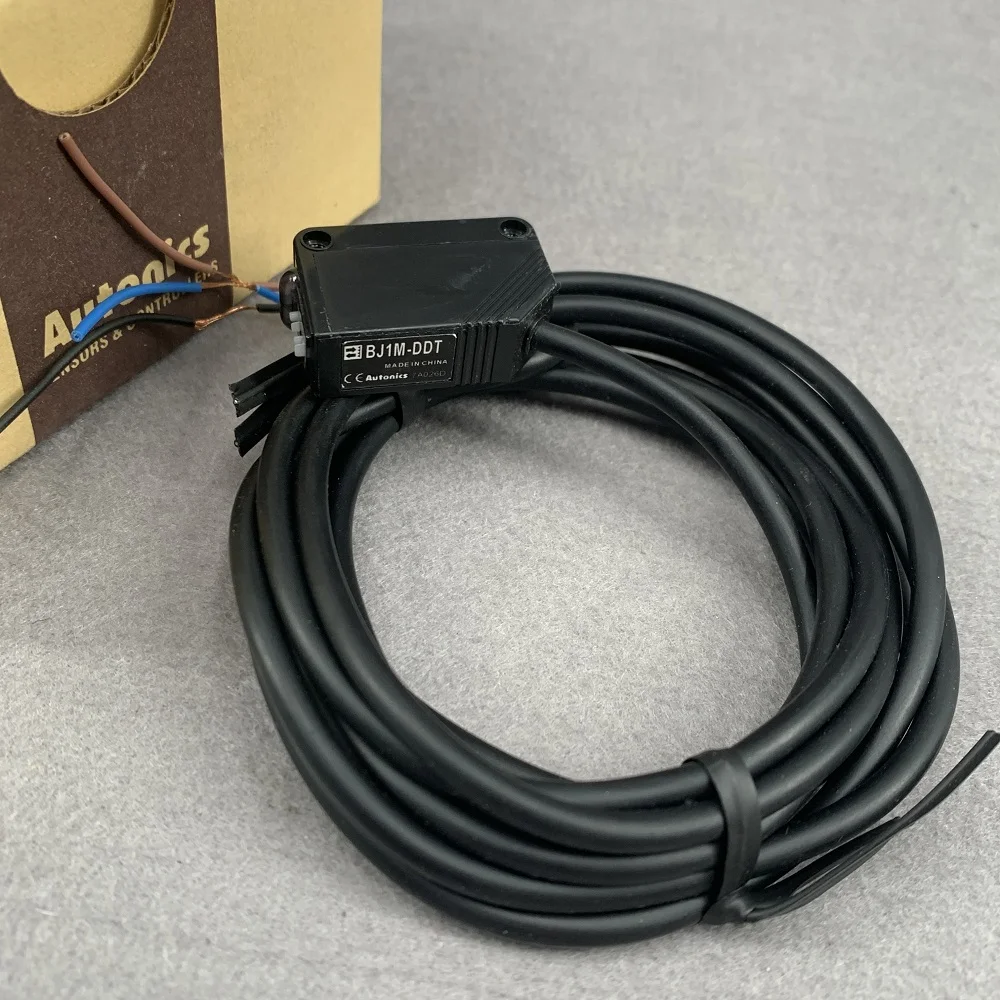 1PCS Autonics Small Multifunctional Photoelectric Sensor Switch BJ1M-DDT Black Sensor
