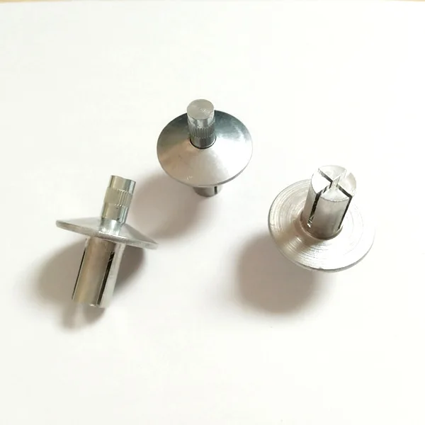 Aluminum Jumbo Head Full Brazier Hammer Drive Pin Rivets With Plastic Gasket Washer