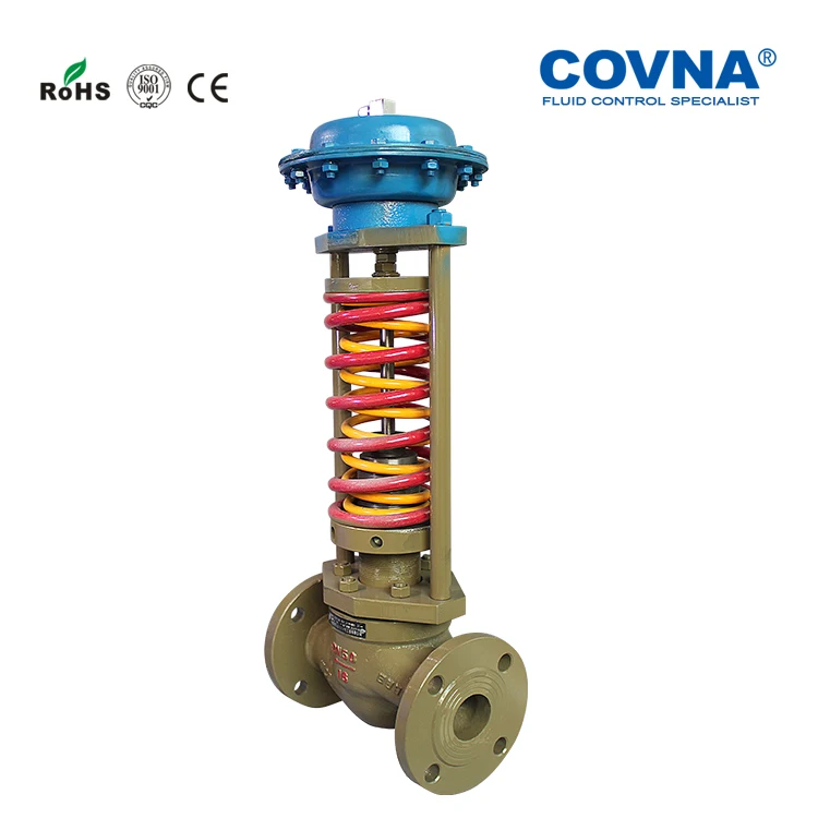 Pressure Regulator Type WCB Flanged Self Regulating Pressure Control Valve Self-Operated Pressure Control Valve