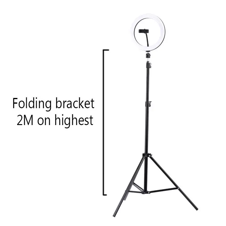 2.1 M Holder Tripod Folding Lamp for LED Ring Light