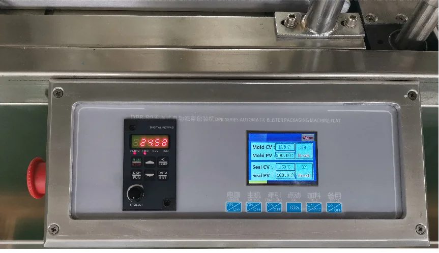 Plate Type Blister Packing Machine Pharmaceutical automatic Strip Sealing Alu PVC Forming Blister Packaging Machine