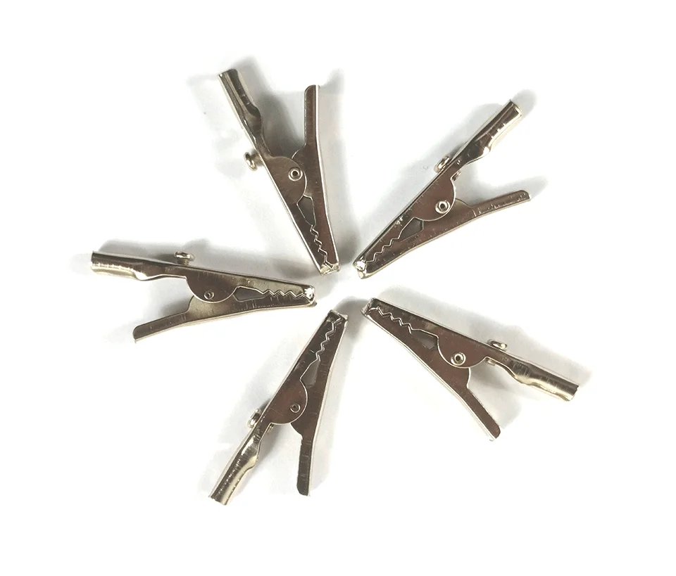 Assortment Custom Factory Wholesale Hot Selling 28PC Black and Red Carbon Steel  Alligator Clip Assortment bearing lock washer