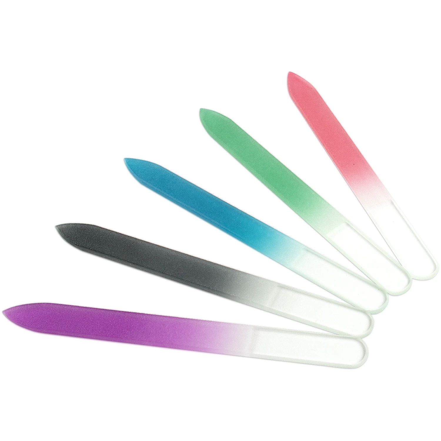 Factory Directly Supply Glass Nail File Double Side Nails Manicure Glass Nail