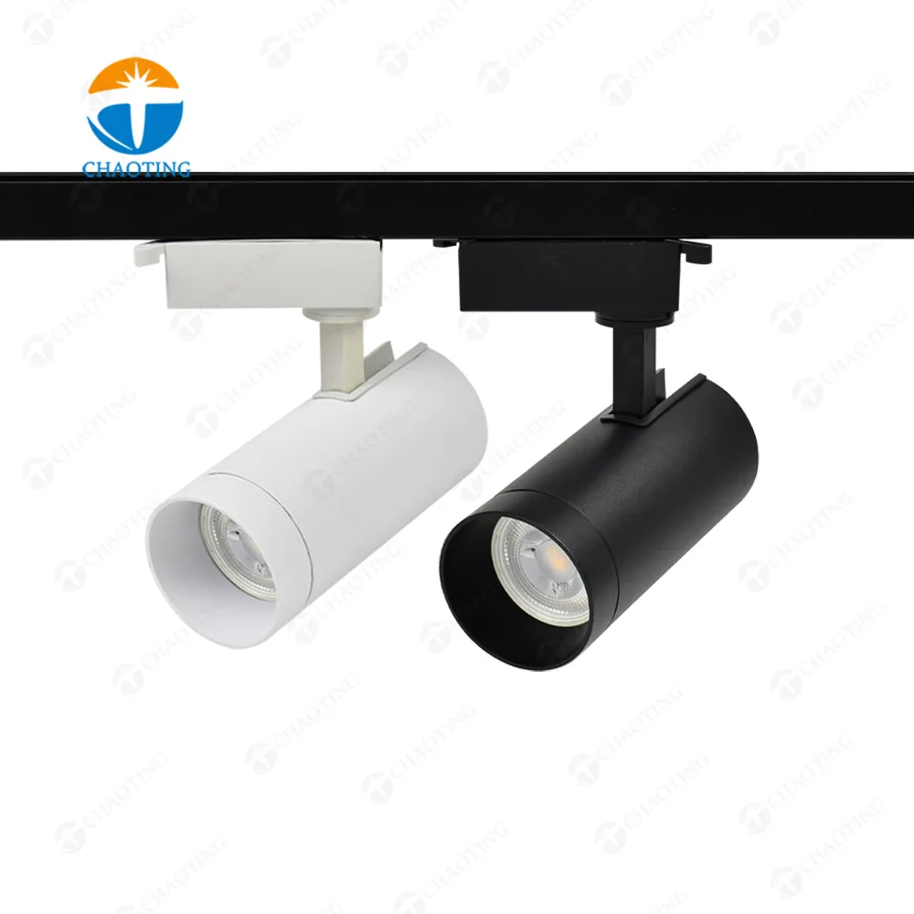 Good Quality Decorative Rail Spotlight Surface Mounted Led Downlights Gu10 Pure Aluminium Modern Track Spot Light 360 Adjustable