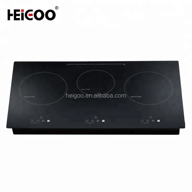 Factory Direct Supply Kitchen Appliances 3 BURNERS Commercial Electric Induction Cooker Stove For Home And Restaurant