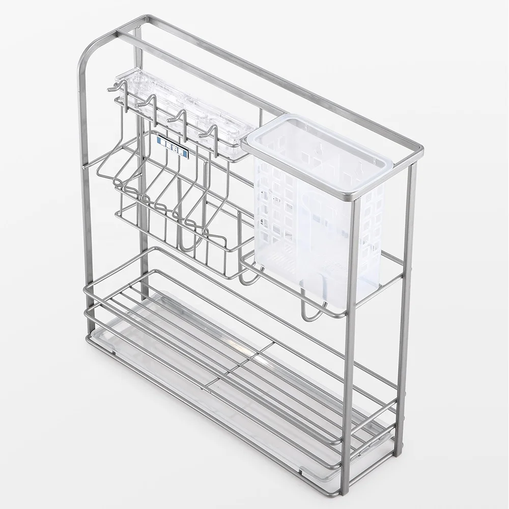 2019 2020 Recommended Product Heavy Gauge Steel High Durability Kitchen Cabinet Sliding Slide Pull Out Wire Basket in Stock