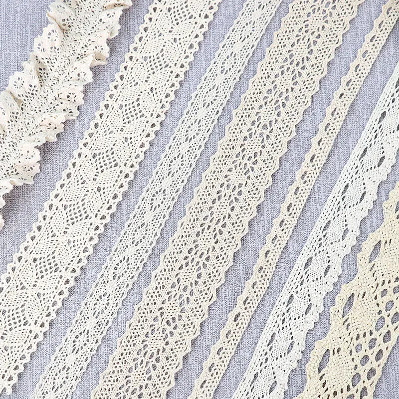Wholesale hot sale products cotton embroidery trimming lace trim decoration