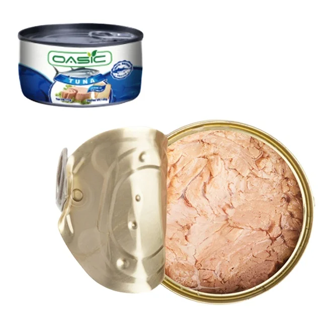 Whole Tin Can Food Oil Canned Tuna Wholesale SKIN Tuna Can Fish