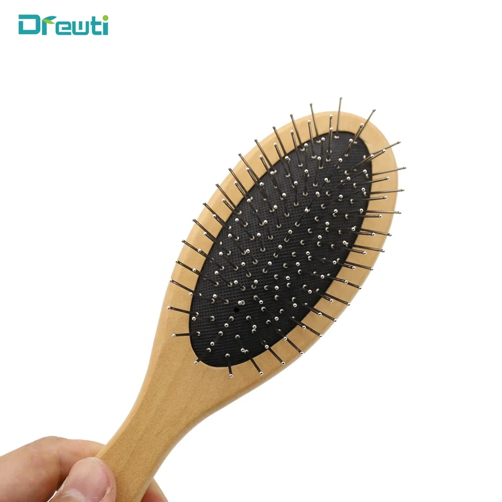 Bohua Profession Wholesale Comfortable Touch Confetti 3Va Sugarbearhair Long Hair Straightener Steel Needle Brush Made In China
