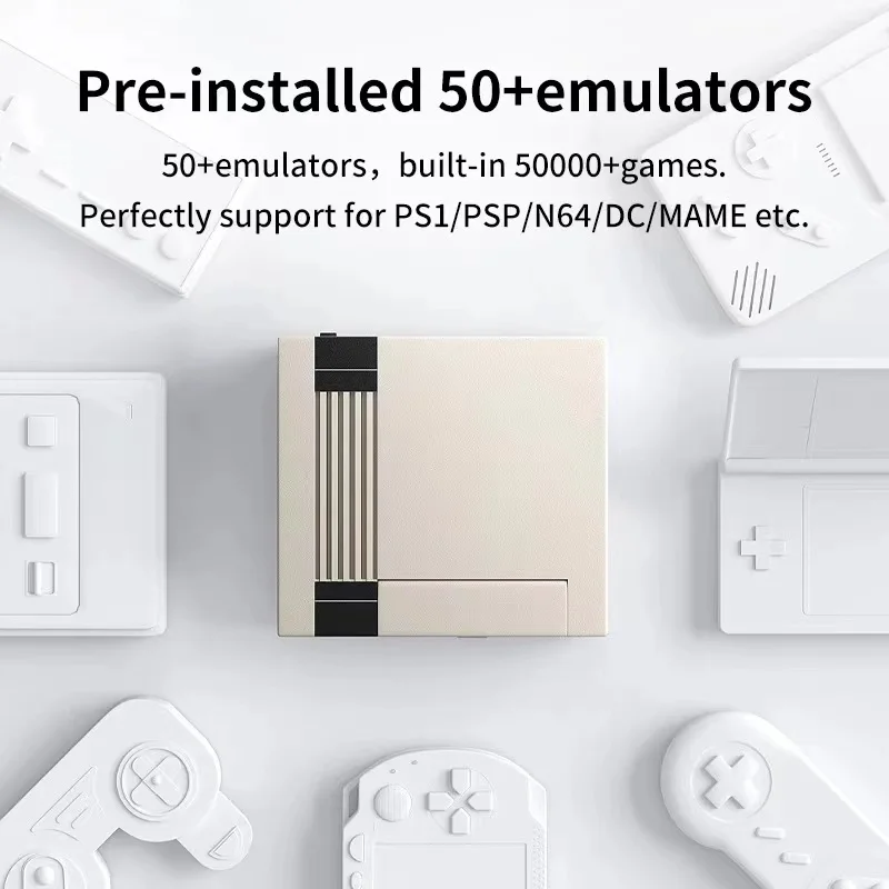 Ретро-игры для PS1/PSP/DC/N64 117000 + Супер консоль игр X Cube 4K мини ТВ-приставка видео с 2 4G беспроводными