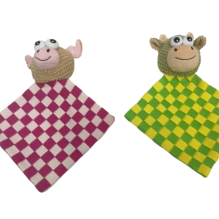 Factory Wholesale Durable Customized Polyester Durable Chew Premium Puppy Play Mat For Dog with Toys