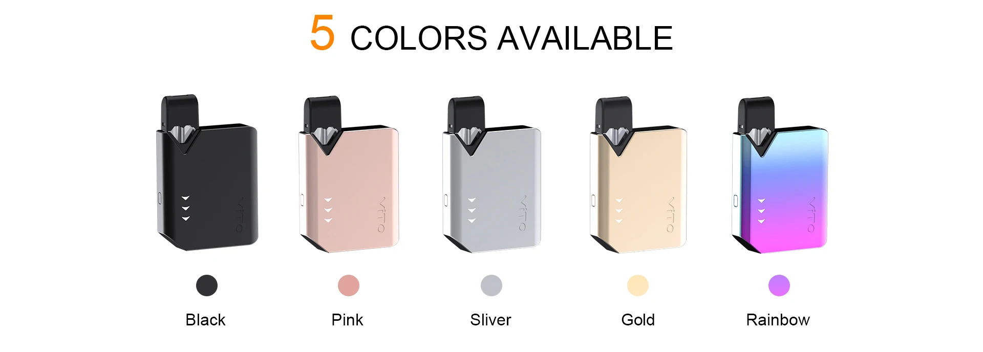 2020 new arrivals disposable e cigs tank Starter Kit 740mah elektronik sigara OCO VITO