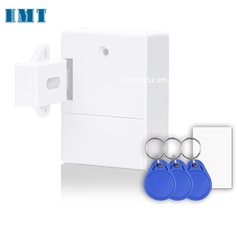 RFID intelligent sensing invisible mini office drawer lock, storage cabinet electronic lock
