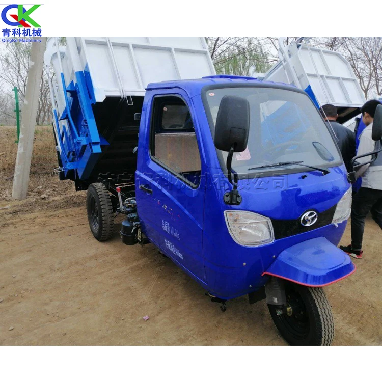 Electric dual-purpose garbage truck gasoline dual-purpose garbage truck electric hanging bucket garbage removal truck