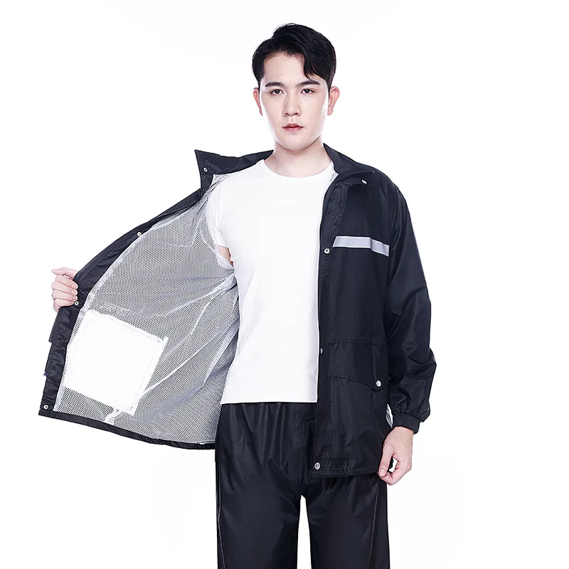 Polar Everest Safety Rain coat Trouser Rain Jacket Workwear Waterproof Reflective Suit Raincoat for Outdoor Rainy Season Cycling