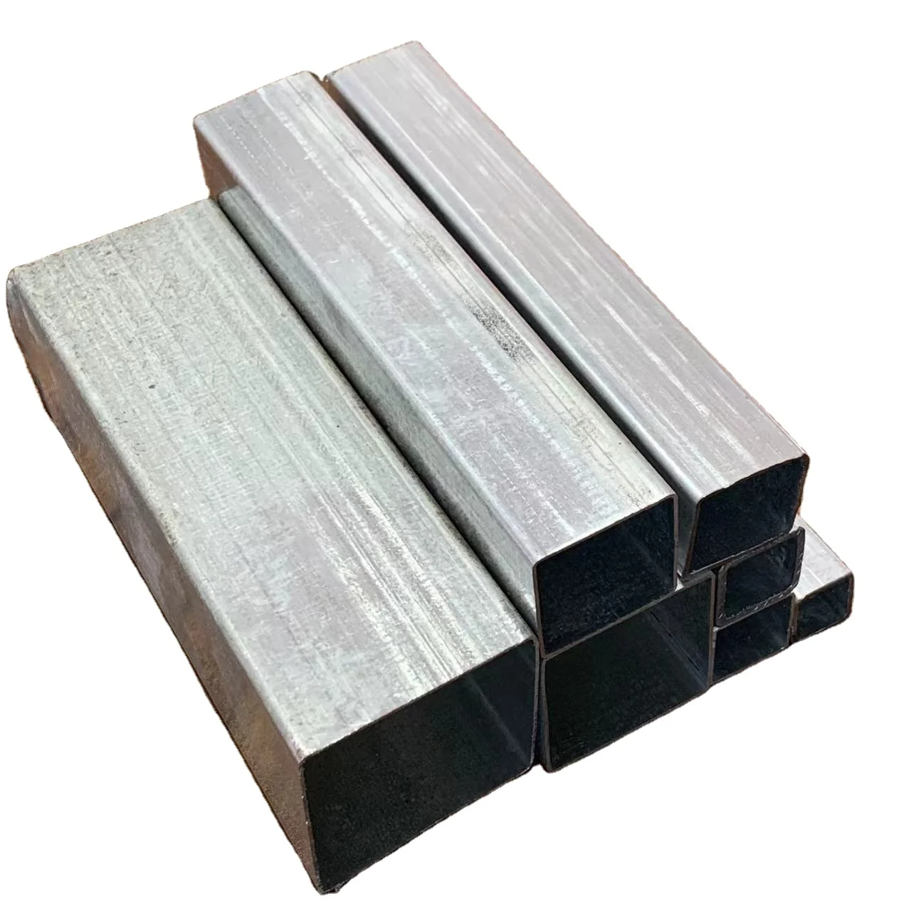 Erw Hollow Section Black Steel Tube Modern Design Square Rectangle round Pipe for Villa Welded Iron Pipe Tube