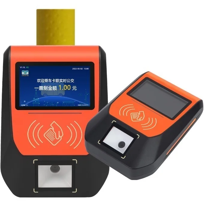 Система оплаты автобусов/считыватель 14443 карт ISO/терминалы QR NFC для концессионных проезда