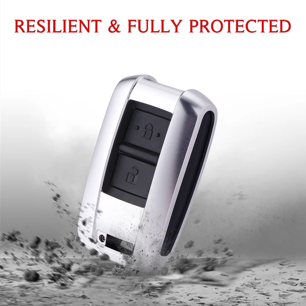 key case for TOYOTA LC70 series HINO ISUZU Aluminium alloy protect Cover Car key shell