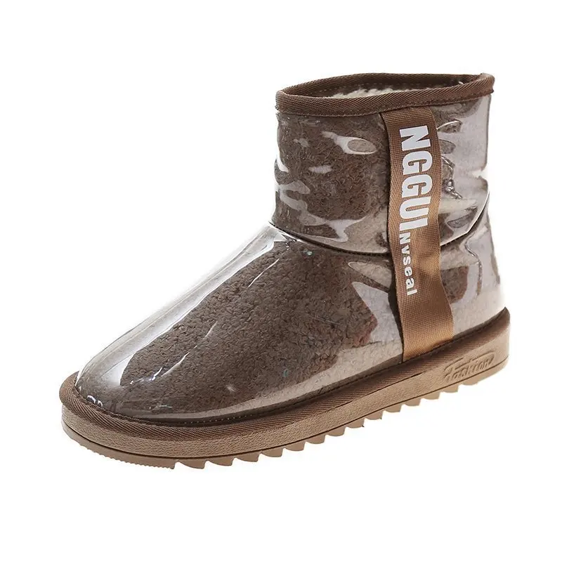 Customized Printed water proof Ankle PVC Gumboots for Ladies