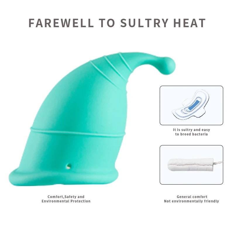 Cupidlover Wholesale 100% Reusable Medical Grade Silicone High Quality Copa Menstrual Cup Ladies Menstrual Cup