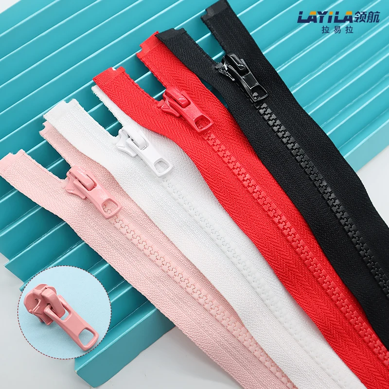 New No.5 open end traveling bag vislon zipper