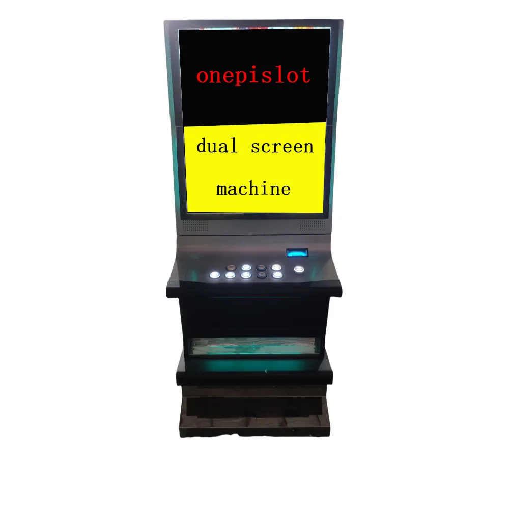 43 inch Vertical Metal Cabinet Dual Screen Skill Game Machine 9in1/7in1 entertainment game Vertical gaming machine