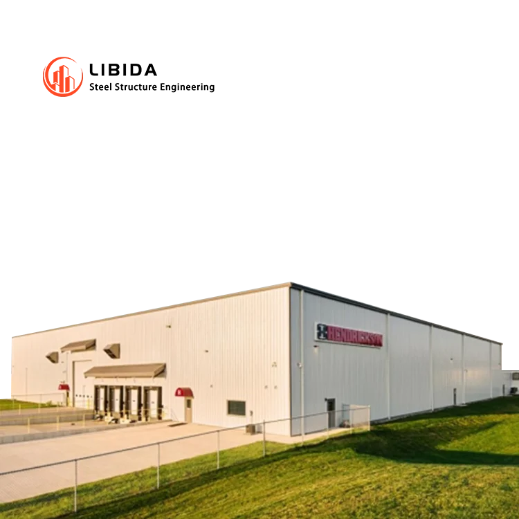 China Factory Supplies Prefabricated Steel Structure Easily Assembled Steel Structure Building Manufacturer with free design