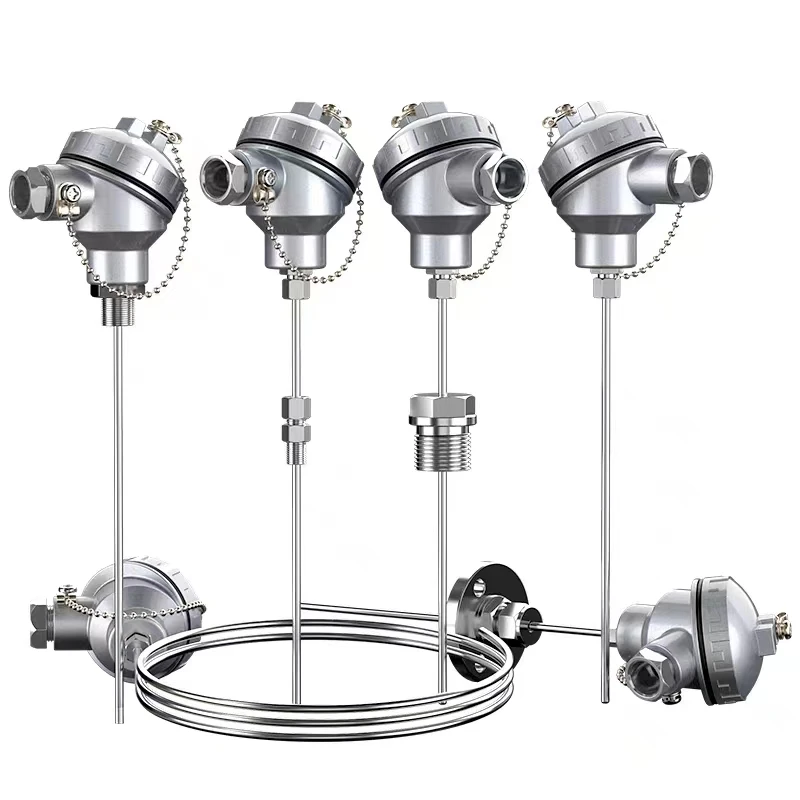 S-type corundum tube thermocouple temperature sensor 0-1800 degrees