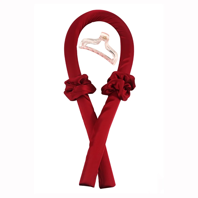 Новые тренды, Плойка для сна без тепла, шелковая атласная лента, плойка, повязка на голову, Плойка для ленивых, набор инструментов для укладки волос, Мягкая повязка на голову