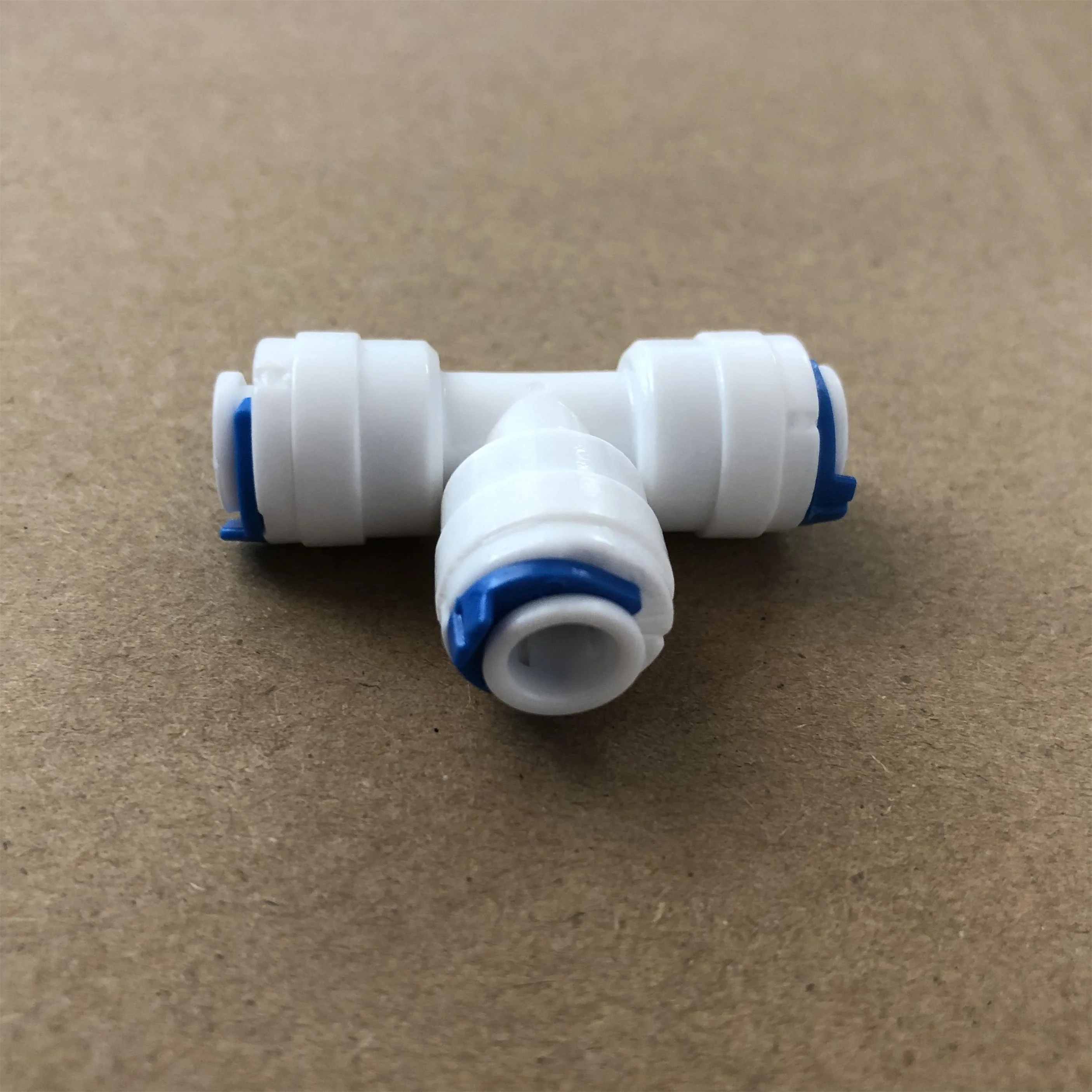 Морской трехходовой клапан 1/4, быстрое подключение, пластиковый фитинг для труб