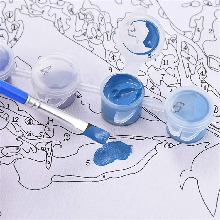 Skillful Manufacturer Oil Painting Diy Paint By Numbers For Adult