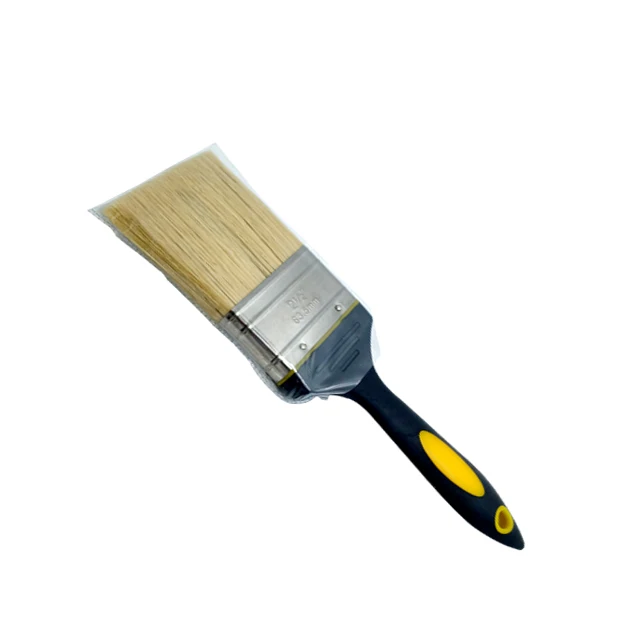 Hot Sale Plastic Handle Wall Paint Brush Cheap Paint Brush  with different inch