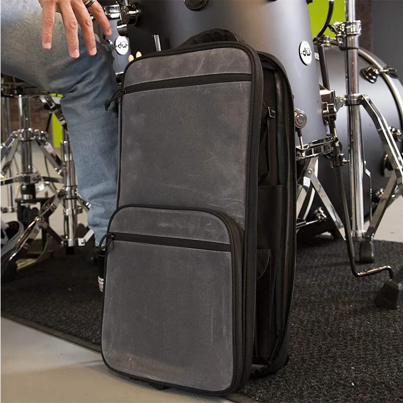 2023 wholesale waterproof canvas drum hammer bag drumstick bag storage portable drumstick bag